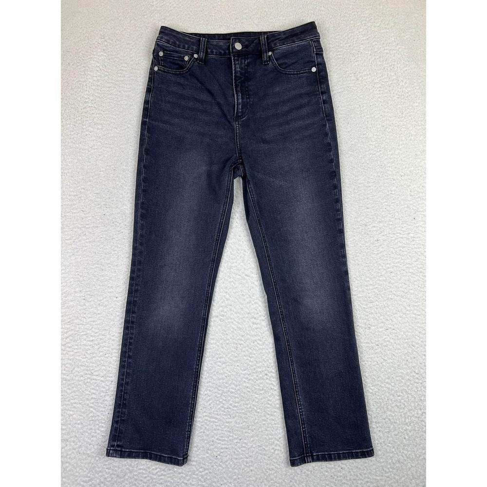AGOLDE‎ Jeans Womens 28 Black Wash Stretch Denim Zip Fly Five Pocket Skinny